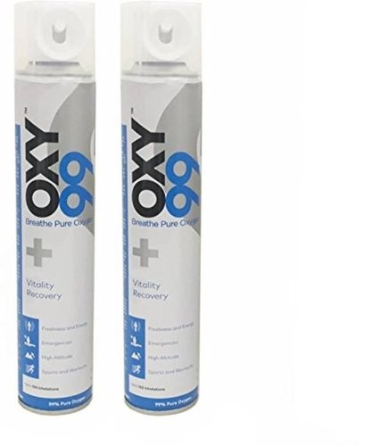 OXY99 OXYGEN CAN (2 Cans With Mask)