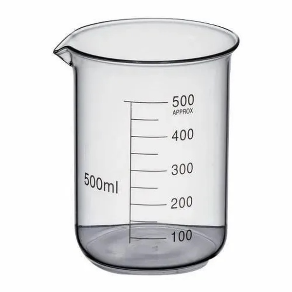 LOW FORM BEAKER With Spout 500 ml
