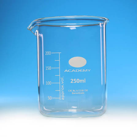 LOW FORM BEAKER WITH SPOUT 25ml