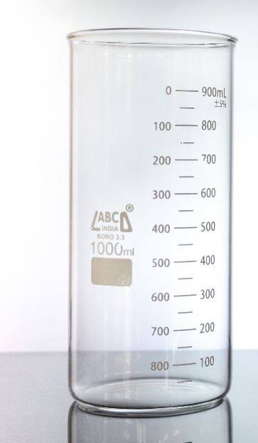 TALL FORM BEAKER WITHOUT SPOUT 1000 ml